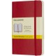 Moleskine Classic Softcover Notizbuch Taschenformat – kariert, Scarlet Red Moleskine Classic Softcover Notizbuch Taschenformat – kariert, Scarlet Red