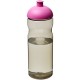 H2O Eco 650 ml Sportflasche mit Stülpdeckel, kohle,magenta H2O Eco 650 ml Sportflasche mit Stülpdeckel, kohle,magenta