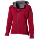 Match Damen Softshell Jacke mit Kapuze, rot, M Match Damen Softshell Jacke mit Kapuze, rot, M