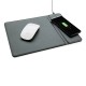 Mousepad mit Wireless-5W-Charging Funktion, schwarz Mousepad mit Wireless-5W-Charging Funktion, schwarz