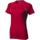 ELEVATE Damen T-Shirt Quebec cool fit, rot,anthrazit, XXL ELEVATE Damen T-Shirt Quebec cool fit, rot,anthrazit, XXL