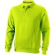 Referee Polo Sweatshirt unisex, apfelgrün, XL Referee Polo Sweatshirt unisex, apfelgrün, XL
