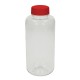 Trinkflasche "Refresh" klar-transparent 1,0 l, transparent/rot Trinkflasche "Refresh" klar-transparent 1,0 l, transparent/rot