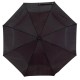 Automatik Windproof Taschenschirm mit farbigem Griff, Schwarz Automatik Windproof Taschenschirm mit farbigem Griff, Schwarz