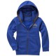 Arora Kinder-Kapuzenpullover mit durchgehendem Reißverschluss, blau, 104 Arora Kinder-Kapuzenpullover mit durchgehendem Reißverschluss, blau, 104