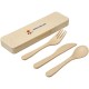 Bamberg Besteckset aus Bambusfaser, beige Bamberg Besteckset aus Bambusfaser, beige