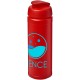 Baseline® Plus grip 750 ml Sportflasche mit Klappdeckel, rot Baseline® Plus grip 750 ml Sportflasche mit Klappdeckel, rot