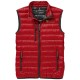 Fairview leichter Daunen-Bodywarmer für Herren, rot, XXXL Fairview leichter Daunen-Bodywarmer für Herren, rot, XXXL