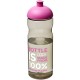H2O Eco 650 ml Sportflasche mit Stülpdeckel, kohle,magenta H2O Eco 650 ml Sportflasche mit Stülpdeckel, kohle,magenta
