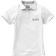 Hacker Damen Poloshirt, weiss,grau, S Hacker Damen Poloshirt, weiss,grau, S