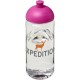 Octave Tritan™ 600 ml Sportflasche mit Stülpdeckel, transparent,rosa Octave Tritan™ 600 ml Sportflasche mit Stülpdeckel, transparent,rosa