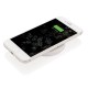 Runder 5W Wireless-Charger, weiß Runder 5W Wireless-Charger, weiß