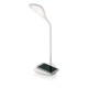 Schreibtischlampe mit 5W Wireless-Charging, weiß Schreibtischlampe mit 5W Wireless-Charging, weiß