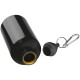 Trinkflasche aus Aluminium mit Karabinerhaken, 500 ml, schwarz Trinkflasche aus Aluminium mit Karabinerhaken, 500 ml, schwarz