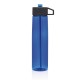 Tritan Trinkflasche mit Strohhalm, blau,grau Tritan Trinkflasche mit Strohhalm, blau,grau