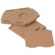 Vogelhäuschen aus MDF zum Zusammenbauen, beige Vogelhäuschen aus MDF zum Zusammenbauen, beige