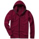 Arora Kapuzensweatjacke, bordeaux, XXL Arora Kapuzensweatjacke, bordeaux, XXL