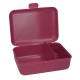 Vorratsdose School-Box deluxe, mit Trennschale, transparent Vorratsdose School-Box deluxe, mit Trennschale, transparent